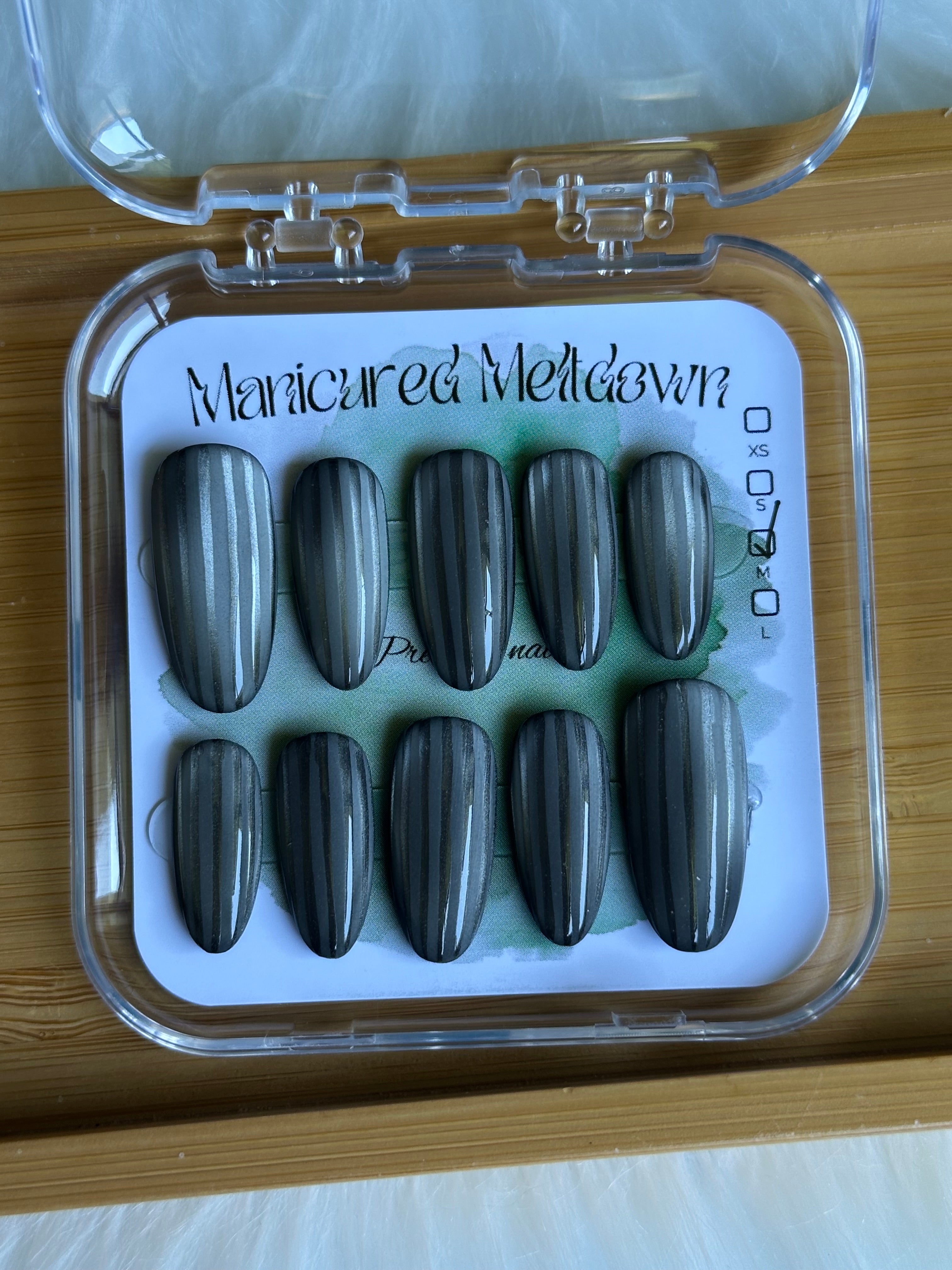 Charcoal Stripe