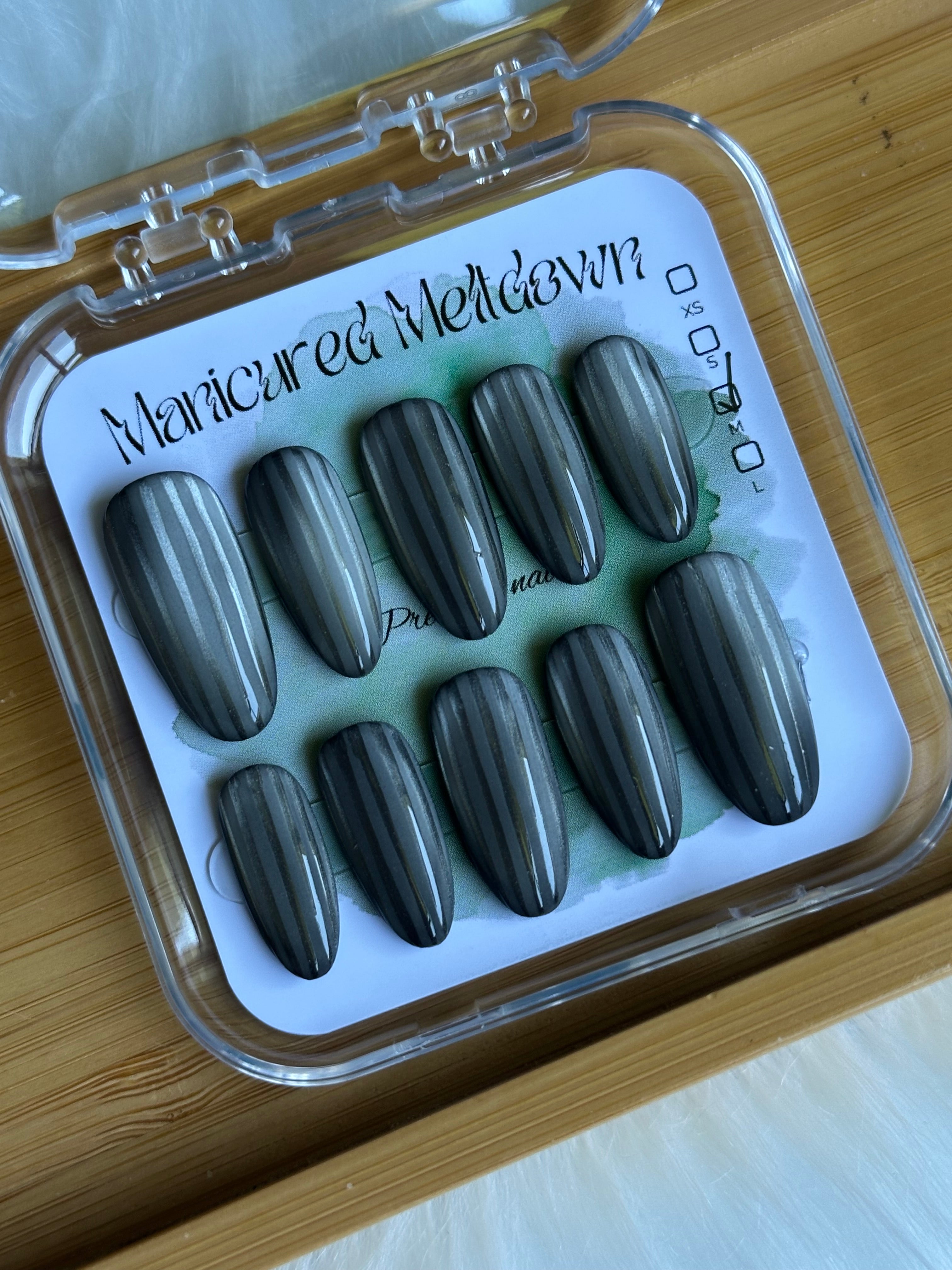 Charcoal Stripe