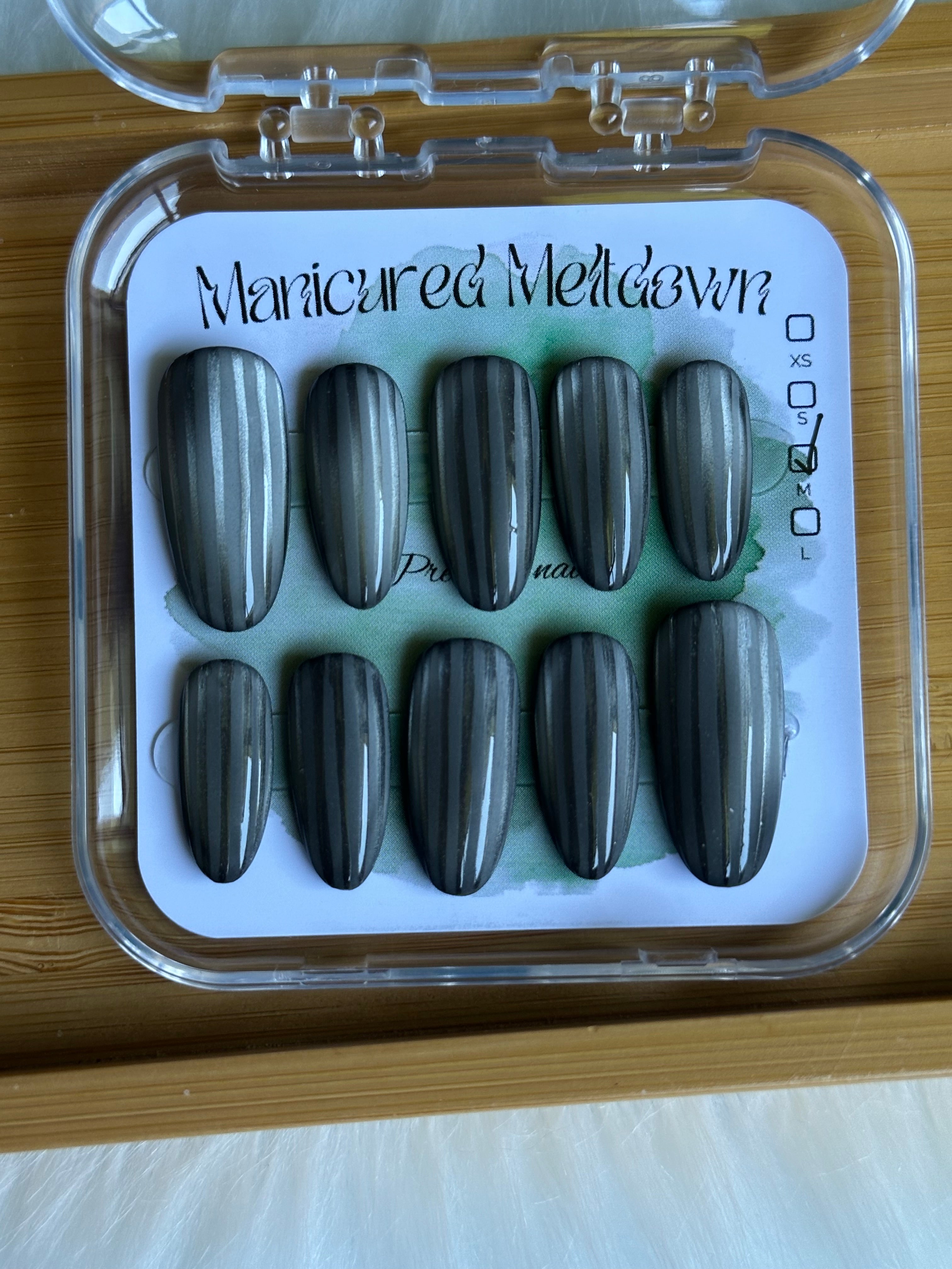 Charcoal Stripe