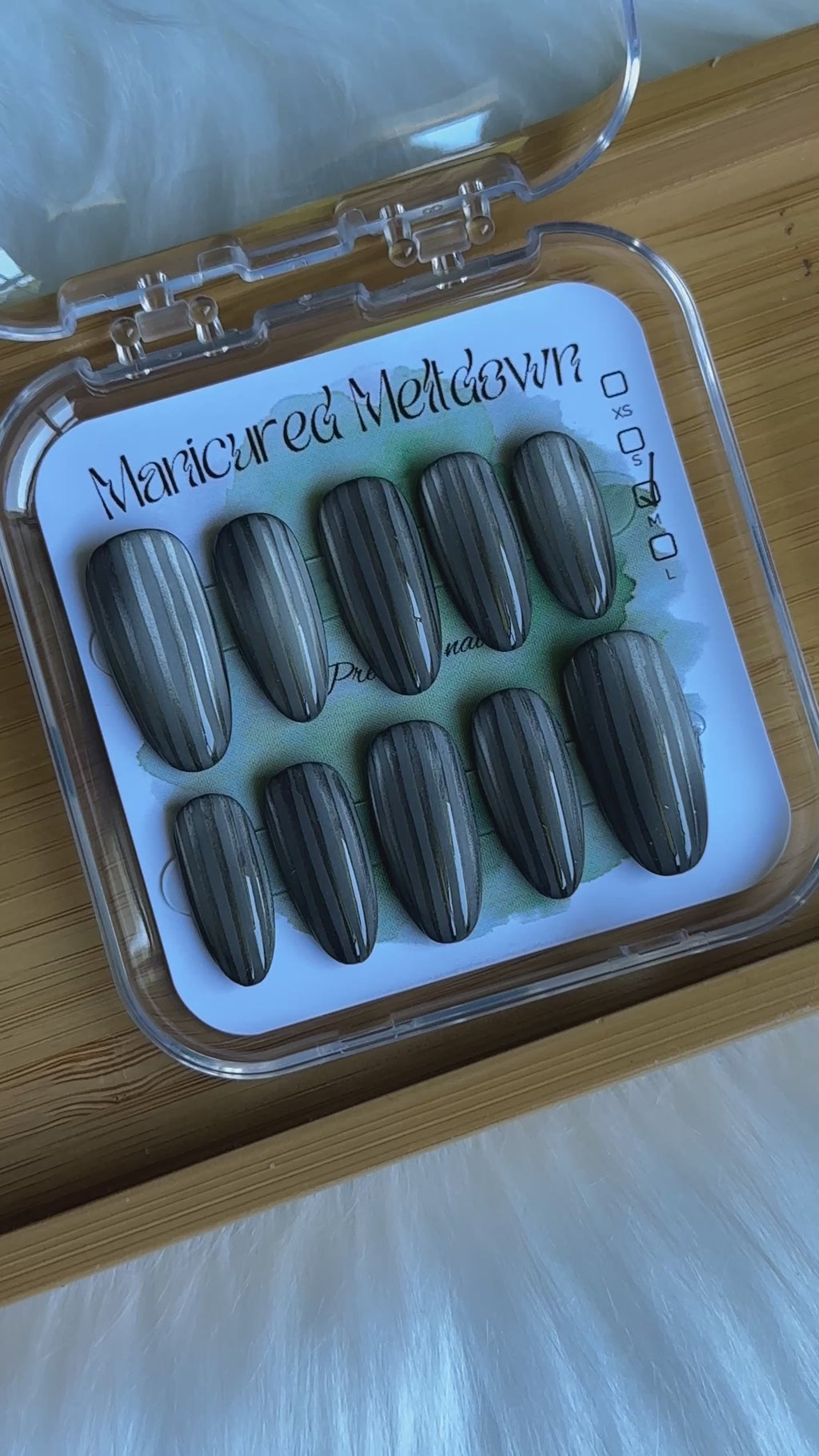 Charcoal Stripe
